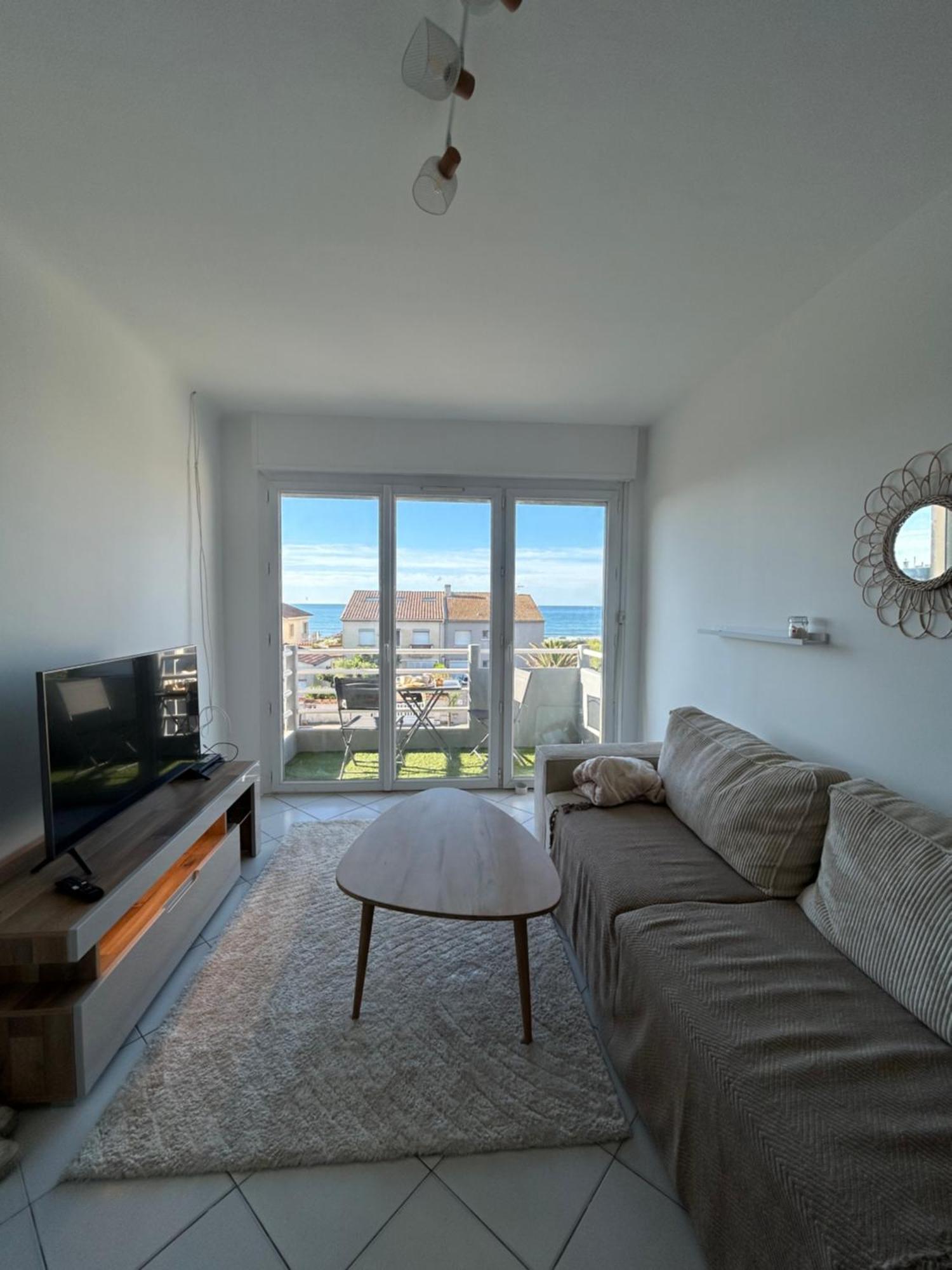 Appartement Traversant Vue Mer Et Etang Mauguio Zewnętrze zdjęcie